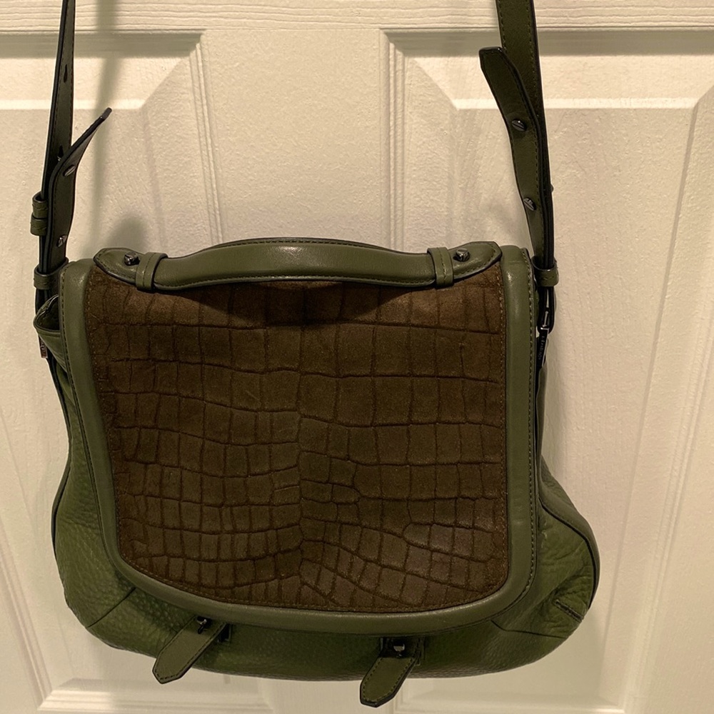 Mackage Leather Army Green shoulder Bag